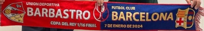 bufanda barbastro,bufanda futbol club barcelona,bufanda barça,bufanda copa del rey