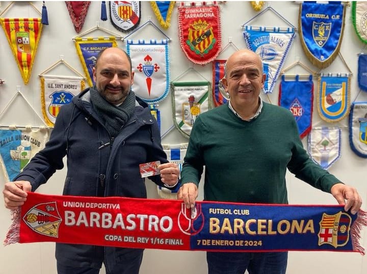 bufanda barbastro,bufanda futbol club barcelona,bufanda barça,bufanda copa del rey