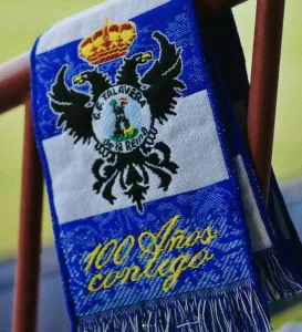 bufanda c.f. talavera 100 aÑos