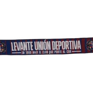 bufanda de fÚtbol oficial del levante