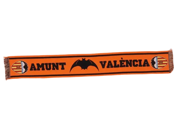 bufanda de fÚtbol oficial del valencia