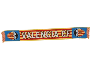 bufanda de fÚtbol oficial clÁsica del valencia