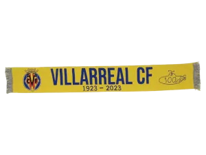 bufanda de fÚtbol oficial del villarreal