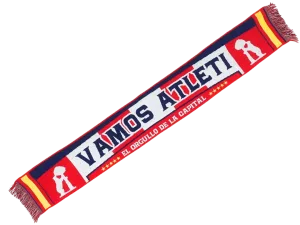 bufanda de fÚtbol vamos atleti
