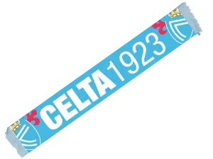 Bufanda del Celta de Vigo para la hinchada