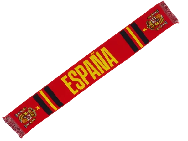 bufanda de fÚtbol de espaÑa
