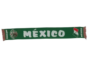 Mexico football scarf