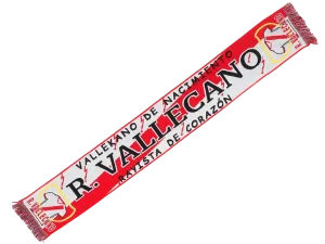 bufanda de fÚtbol del rayo rayista de corazÓn