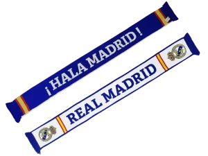 bufanda doble del real madrid hala madrid