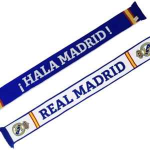 bufanda doble del real madrid hala madrid