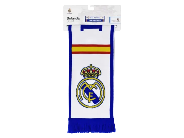 bufanda doble del real madrid hala madrid