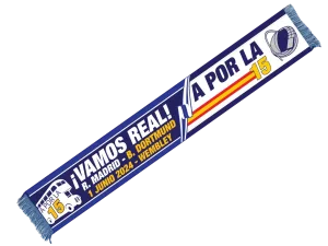 bufanda ¡vamos real! a por la 15