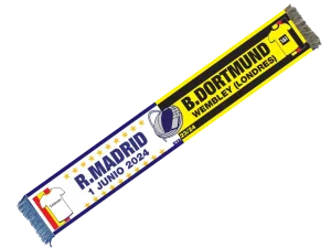 bufanda final champions 2024: real madrid vs borussia dortmund