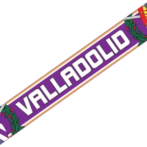 bufanda del real valladolid cf