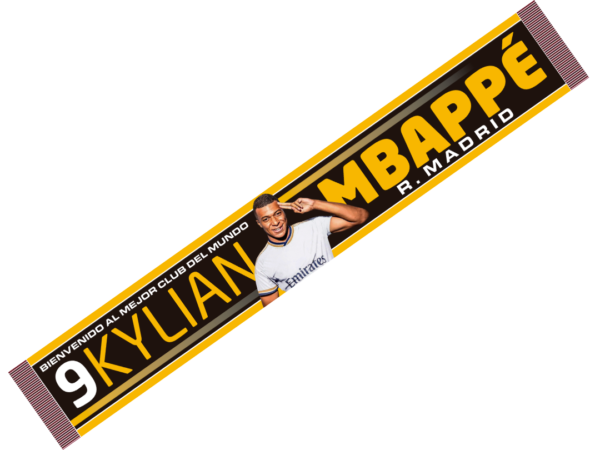 bufanda bienvenido mbappÉ