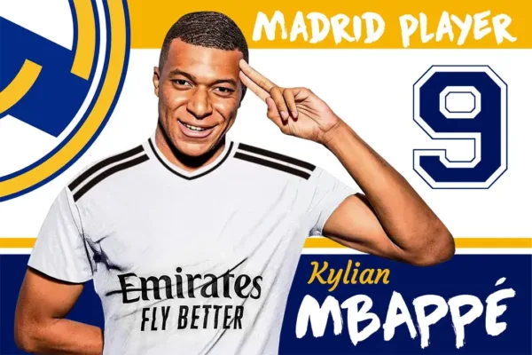 bandera de mbappe