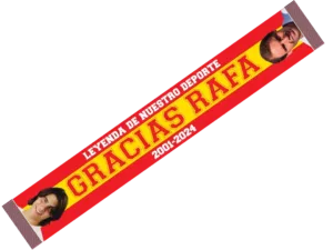 bufanda de rafa nadal
