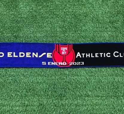 bufanda cd eldense athletic club bilbao copa del rey